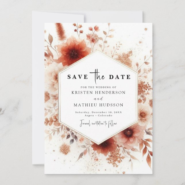 Save The Date Mariage (Devant)