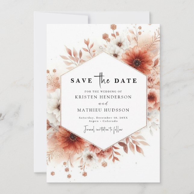 Save The Date Mariage (Devant)