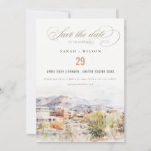 Mariage à l'aquarelle de Colorado Springs, Colorad