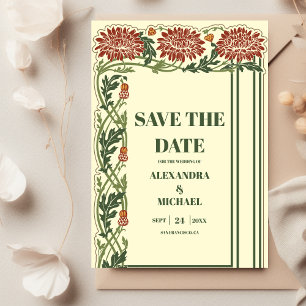 Save The Date Mariage Art nouveau classique