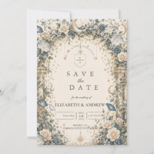 Save The Date Mariage au Jardin Céleste Éthéré