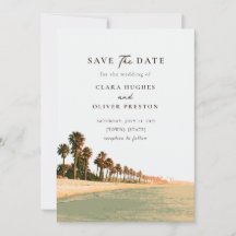 Mariage aux Palmiers Dorés Ensoleillés Malibu Cali
