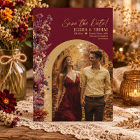Mariage Bohème Chic Fleurs Sauvages Arche Photo de