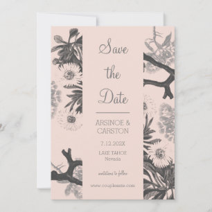 Save The Date Mariage botanique de charme