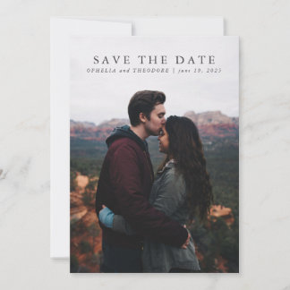 Save The Date Mariage botanique vert à l'aquarelle sarcelle