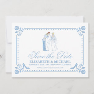 Save The Date Mariage Cendrillon   Classic Enregistrer la date