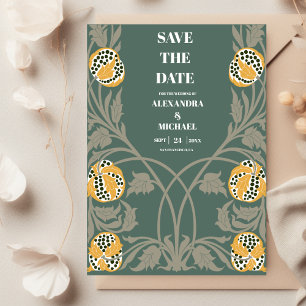 Save The Date Mariage Classique Art Nouveau
