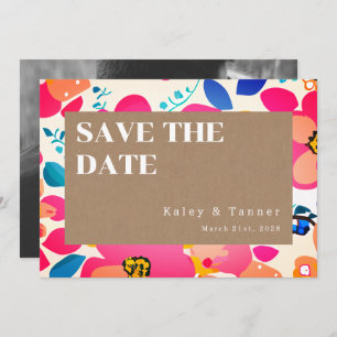 Save The Date Mariage Coupes lumineuses