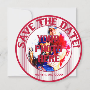 Save The Date Mariage de baseball Sauvegarder-La-Date-Modèle 01