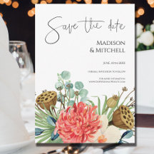 Mariage de bouquet Fleur sauvage Boho rose