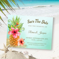 Mariage de bouquet floral d'ananas Paradise tropic