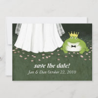 Mariage de Conte de Fées Grenouille Prince Sauvega