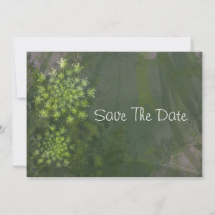 Save The Date Mariage de dentelle de la reine Anne Sauvegarder l