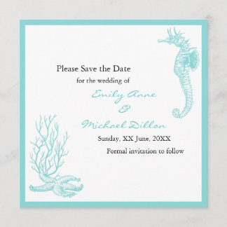 Save The Date Mariage de destination Enregistrer la date