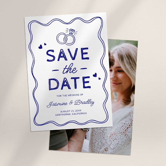 Save The Date Mariage de gribouillis (Créateur téléchargé)