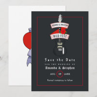 Mariage de roches et de rouleaux Monogramme Enregi