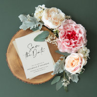 Mariage de typographie de crème noire manuscrite