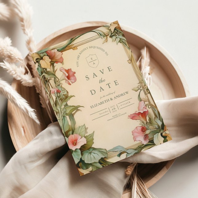 Save The Date Mariage de vigne vierge (Créateur téléchargé)