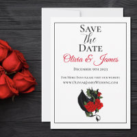 Mariage d'Imaginaire Black Dragon Red Roses