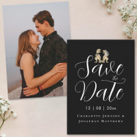 Mariage Drôle de Dinosaure Photo Moderne