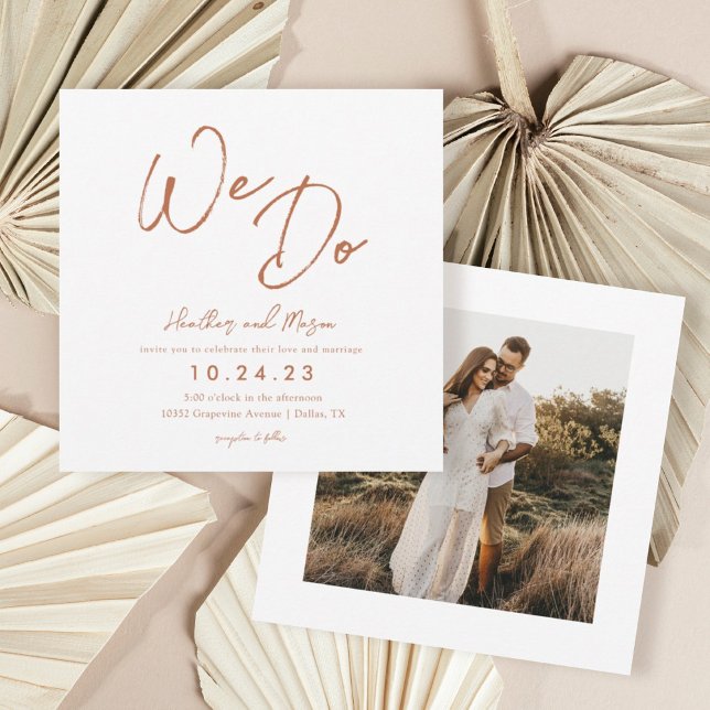 Save The Date Mariage du désert rouille Nous faisons Mariage sim (Créateur téléchargé)