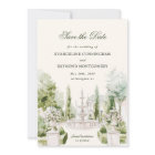 Mariage Élégant dans un Jardin de Manoir à l'Aquar