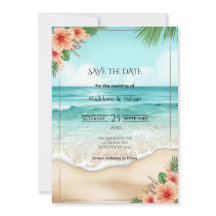 Mariage Élégant Tropical sur une Plage Hawaïenne d