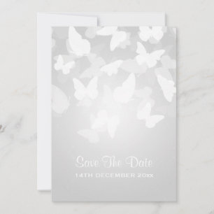 Save The Date Mariage Enregistrer La Date Éloignante Papillons B
