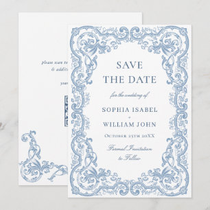 Save The Date Mariage Floral de la Renaissance