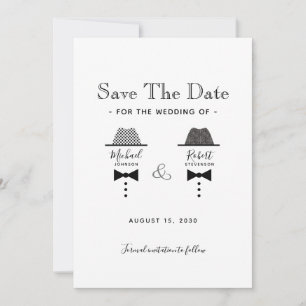 Save The Date Mariage gay