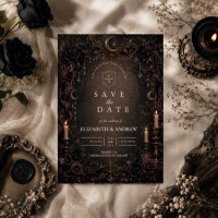 Mariage gothique enchanté et fantaisiste