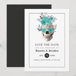 Save The Date Mariage gothique, sauvegarde de la date