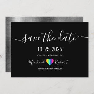 Save The Date Mariage LGBT Enregistrer La Date
