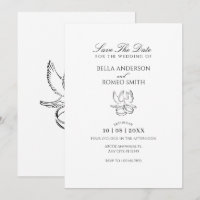 Mariage minimaliste moderne