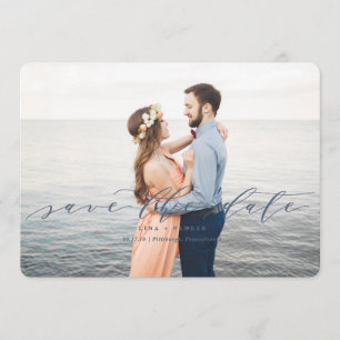 Save The Date Mariage moderne Sauvez les dates