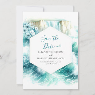 Save The Date Mariage Nautique Design Moderne
