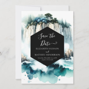 Save The Date Mariage Nautique romantique modifiable