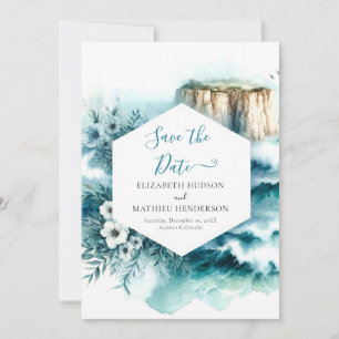 Save The Date Mariage nautique simple et élégant