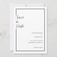 Mariage noir blanc musulman minimal Enregistrer la