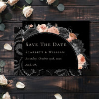 Mariage noir Vintage gothique