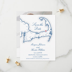 Save The Date Mariage Ocean Edge Resort Brewster