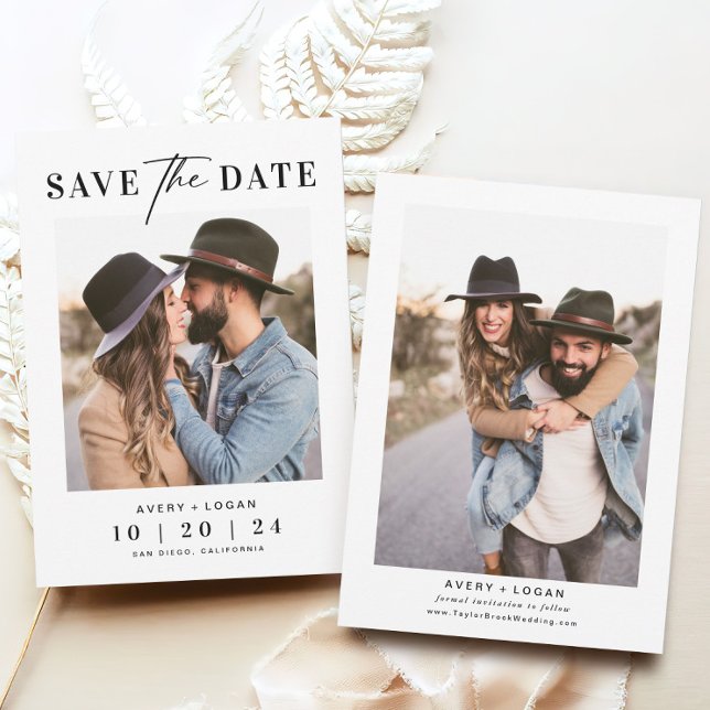 Save The Date Mariage photo (Créateur téléchargé)