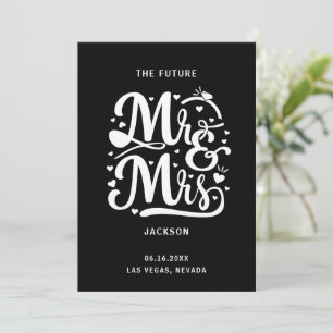 Save The Date Mariage photo de typographie moderne 