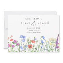 Mariage Photo Fleur sauvage Simple Enregistrer La 