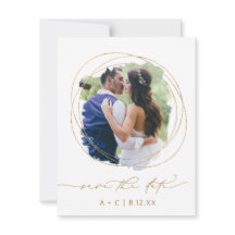 Mariage Photo Géométrique Verdure Aquarelle