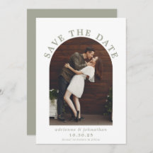 Mariage photo moderne Sage Green Boho Arch