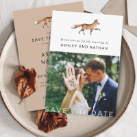 Mariage photo moderne Woodland Fox