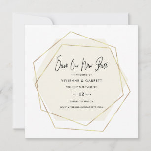 Save The Date Mariage reporté Mariage nouvelle date