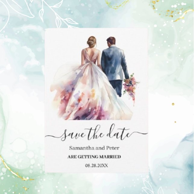 Save The Date mariage Rustique classique Boho Floral Enregistrer (Save the Date – A Special Touch for Our Wedding Celebration)