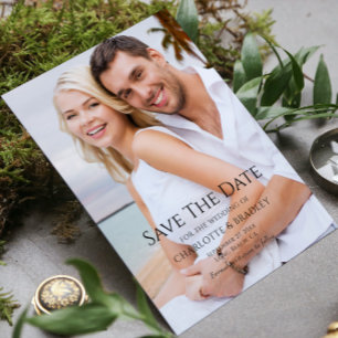 Save The Date Mariage Simple Enregistrer La Photo Date